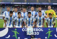 Victoria de Argentina contra Uruguay en el sudamericano sub-20