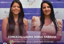 La concejal Laura Jorge Saravia anunció, a través de sus redes sociales, su decisión de dejar la Unión Cívica Radical (UCR) para sumarse a las filas de La Libertad Avanza.