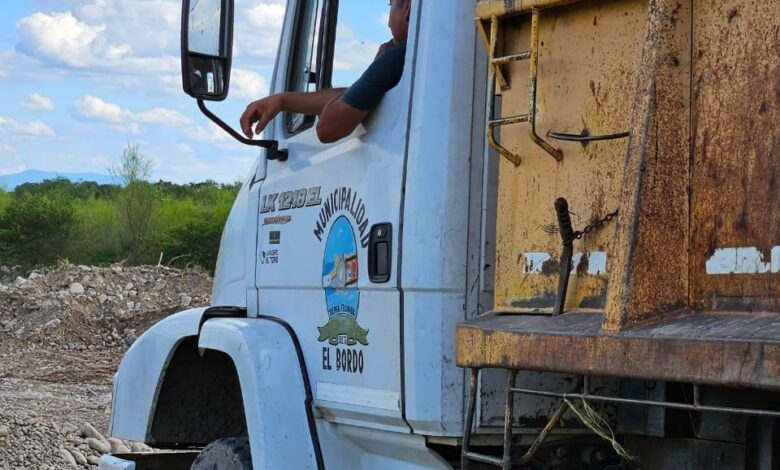 Campo Santo denuncia la actividad ilegal de extracción de áridos de El Bordo