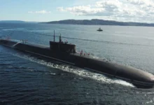 La Armada Española vigila un submarino ruso en el Estrecho de Gibraltar