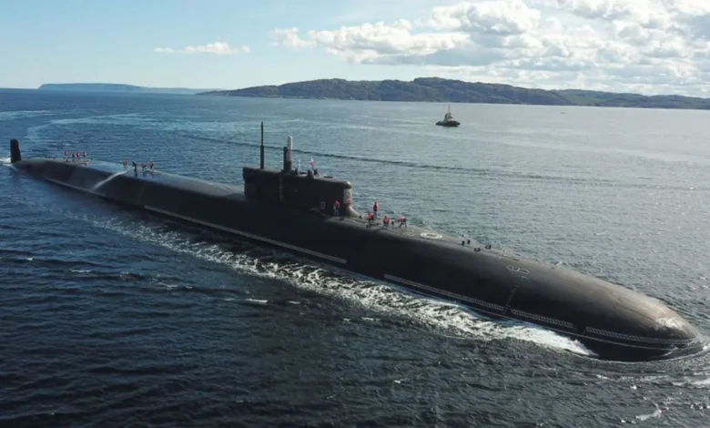 La Armada Española vigila un submarino ruso en el Estrecho de Gibraltar