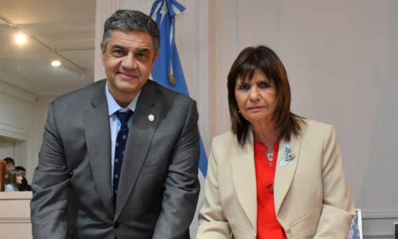 Bullrich coordina acciones con Jorge Macri y Wolff suspende visita a la Legislatura