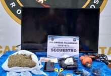 La Policía de Salta decomisó droga en un control preventivo en Cafayate.