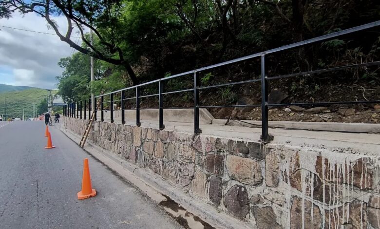 La caminaría tiene una extensión de 200 metros de largo y 1,50 metros de ancho, lo que permitirá un tránsito peatonal más cómodo y seguro. Foto: Municipalidad de Salta