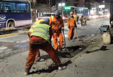 La Municipalidad llevará a cabo trabajos de bacheo y, por ello, se cortará el tránsito entre Siria y Maipú, a la altura de la plaza Evita.