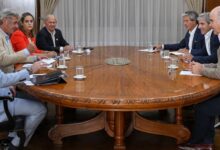 La Mesa de Enlace se reunió con el ministro de Economía, Luis Caputo. Foto: Infobae