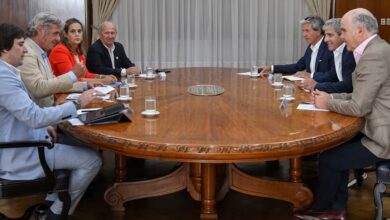 La Mesa de Enlace se reunió con el ministro de Economía, Luis Caputo. Foto: Infobae