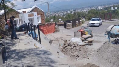 La nueva caminera conectará el mirador con la calle Joaquín Durand y contará con medidas de seguridad. Foto: Municipalidad de Salta