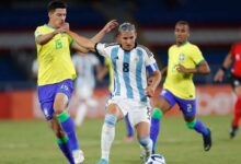 Argentina sub-20 contra Brasil con un final electrizante