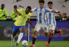 La selección argentina Sub-20 igualó 1-1 con Brasil en Caracas. El campeonato se decidirá el próximo domingo, con ambos equipos liderando la tabla.