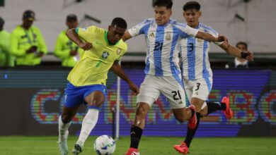 La selección argentina Sub-20 igualó 1-1 con Brasil en Caracas. El campeonato se decidirá el próximo domingo, con ambos equipos liderando la tabla.
