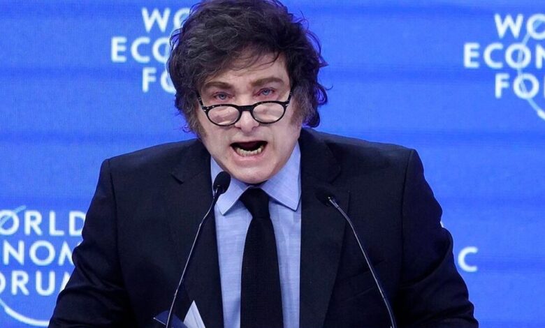 El presidente Javier Milei.
