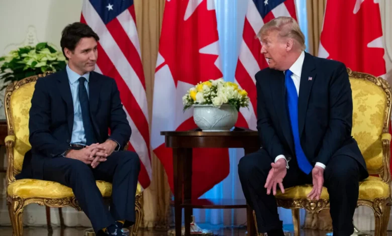 Trump acusa a Trudeau de politizar disputa arancelaria