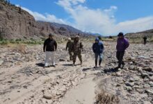 La asistencia de la Municipalidad en la Quebrada.