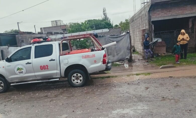 El equipo municipal de Cerrillos desplegó un operativo de monitoreo, asistencia y respuesta inmediata. Foto: Municipalidad de Cerrillos