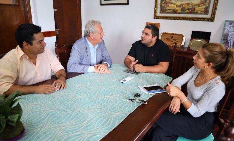 En reunión con el vicerrector de la UNSa, Nicolás Innamorato, el intendente Issa solicitó que los estudiantes de Medicina puedan hacer el curso de ingreso en Metán.