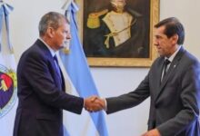 El gobernador de Jujuy, Carlos Sadir, anunció la designación de Juan Manuel Pulleiro como nuevo ministro de Seguridad de la provincia. Foto: RR SS