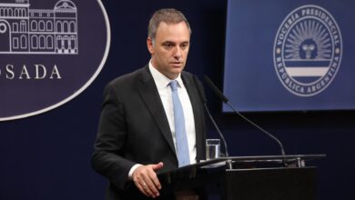 Adorni respalda el accionar policial en la marcha de jubilados