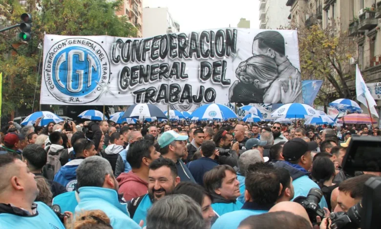 La CGT y gremios del transporte marcharán en apoyo a los jubilados