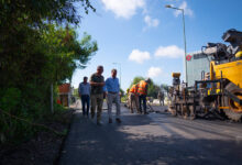 Las obras en San Lorenzo.