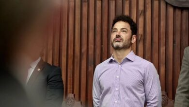 El intendente, Emiliano Durand, en la apertura de sesiones.