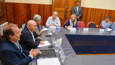 Emilio Savoy en el Senado Provincial.