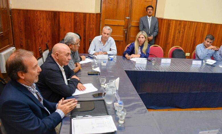 Emilio Savoy en el Senado Provincial.