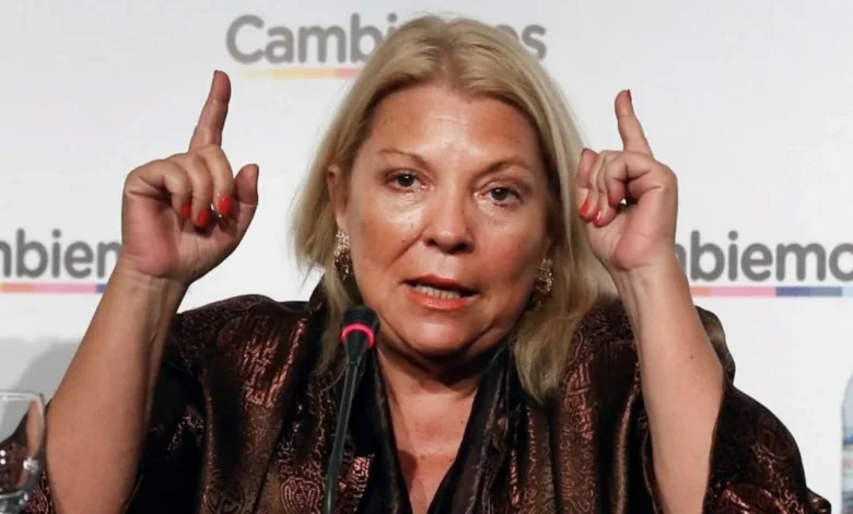 Elisa Carrió anunció su candidatura a diputada por la provincia de Buenos Aires