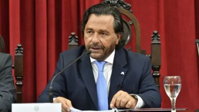Gustavo Sáenz en la Apertura de Sesiones.