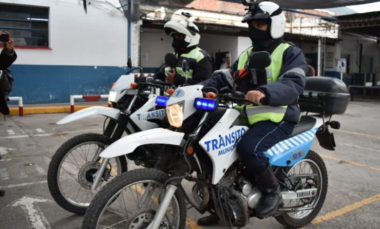 Hoy iniciaron las tareas de control de los motoristas.