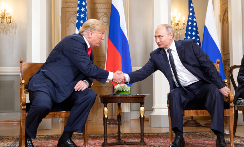 Trump y Putin dialogan sobre un posible acuerdo de paz en Ucrania
