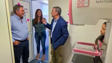 , el intendente de San Lorenzo, Dr. Manuel Saravia, junto al ministro de Salud de la Provincia, Dr. Federico Mangione, supervisaron la atención que se realizó en el CIC de La Lonja.