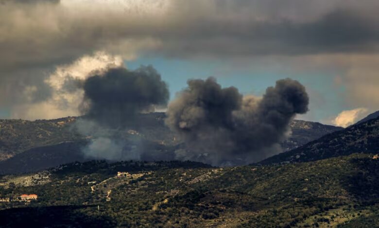 El Ejército israelí bombardeó este sábado objetivos del grupo Hezbollah en el sur de Líbano. Foto: Diario La Nación