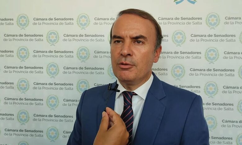 El senador Enrique Cornejo.