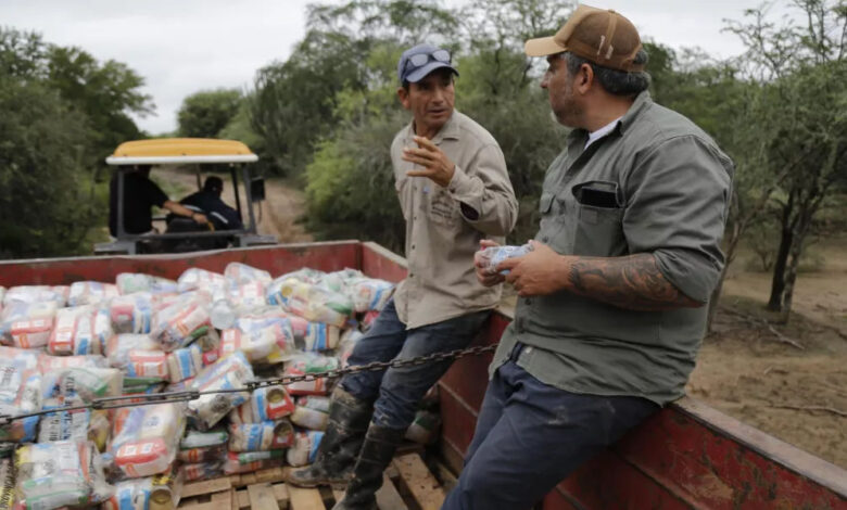 Asistencia en el norte.