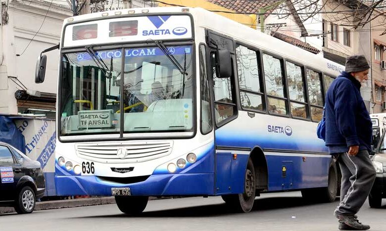 La UTA Salta confirmó que no adherirá al paro de colectivos del viernes 28