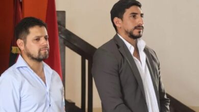 Lino Yonar en la apertura de sesiones.