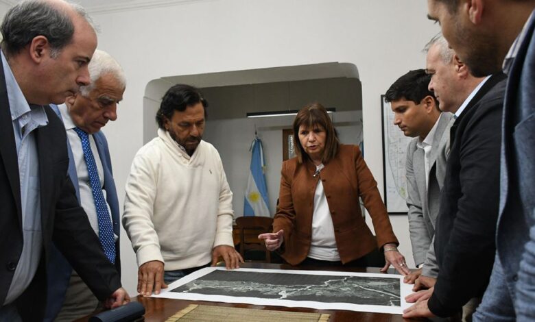Patricia Bullrich durante el inicio del Plan Güemes. Foto: Archivo.