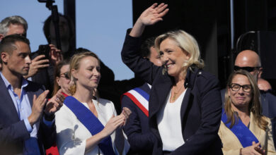 Marine Le Pen denuncia persecución política tras condena por corrupción