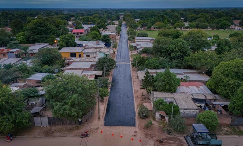 Pavimentación en Tartagal.