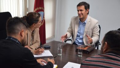 La reunión con el Ministerio de Educación.