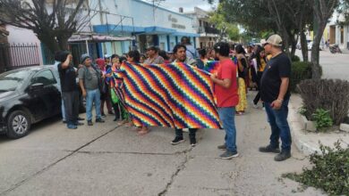 La semana pasada se realizó la primer marcha de los pueblos originarios del departamento San Martín contra el ajuste del gobierno nacional.