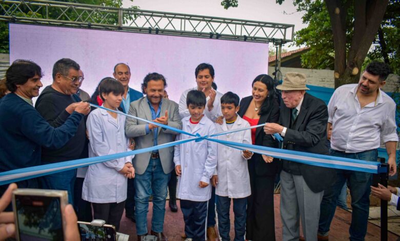 El gobernador Gustavo Sáenz y el intendente Franco Hernández Berni inauguraron obras de urbanización integral en Tartagal.
