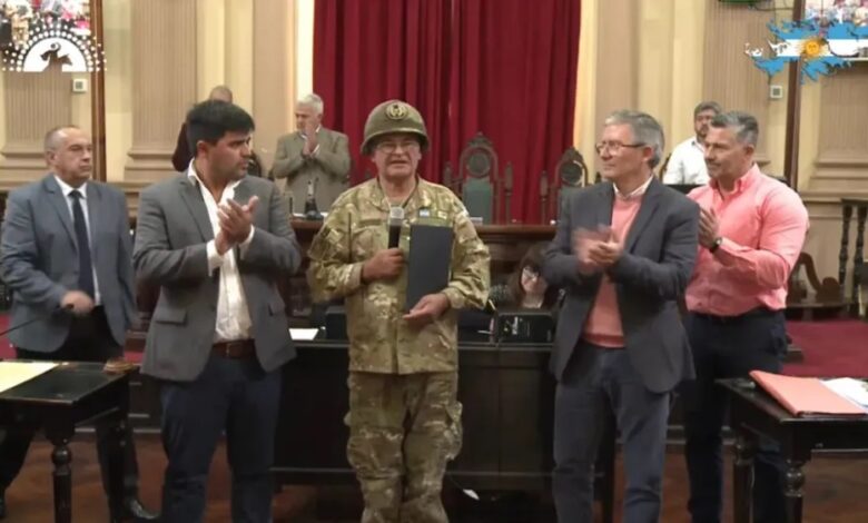 El homenaje en la Cámara de Diputados de Salta.