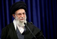 El líder supremo iraní, el ayatolá Alí Khamenei