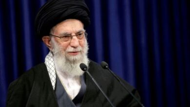 El líder supremo iraní, el ayatolá Alí Khamenei