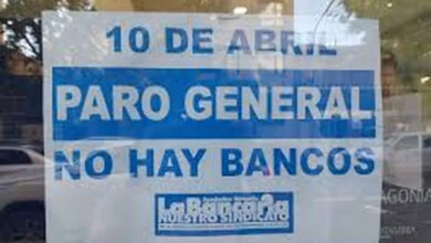 Los bancos no atenderán durante toda la jornada.