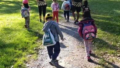 La primera jornada de Senderismo Infantil