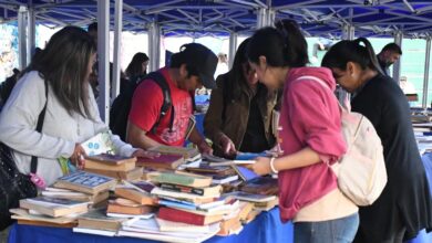 El complejo Nicolás Vitale, en el barrio El Tribuno, fue el escenario de la cuarta edición de la “Suelta de Libros”, un evento organizado por la Municipalidad de Salta. Foto: Municipalidad de Salta
