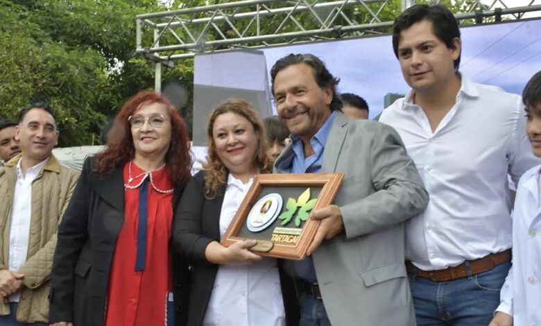 La inauguración de obras.
